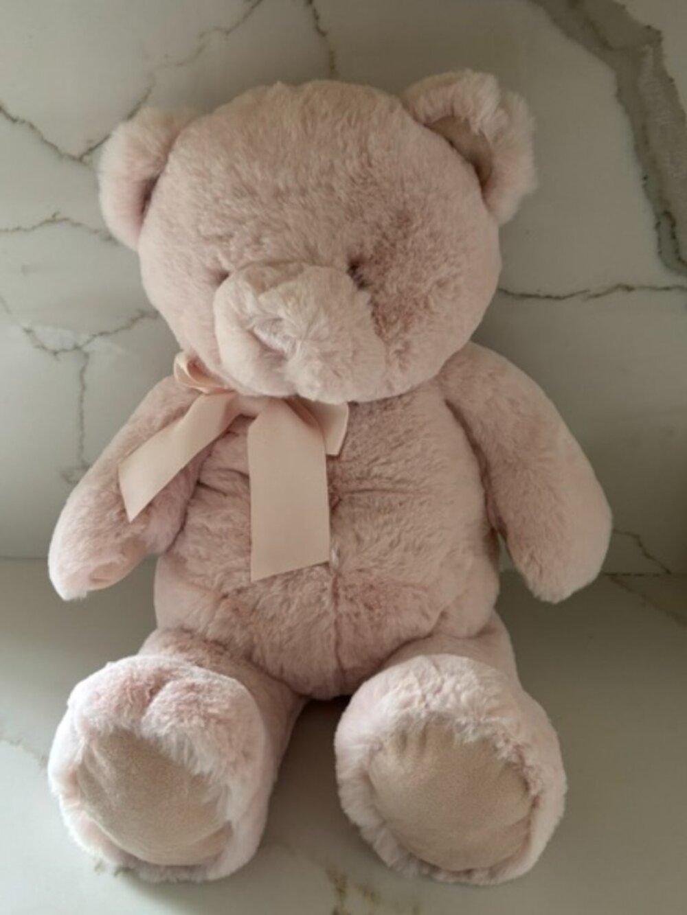 Baby GUND "My First Friend" Pink Teddy Bear Plush – Super Soft – Excellent Condi
